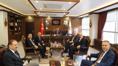 İl Protokolünden Müftülüğe ziyaret
