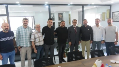 Kaymakam Güldoğan, Genç İşadamları Derneğini Ziyaret Etti