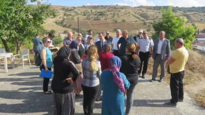 Kıreymir ve Oymak Köylerini ziyaret etti.