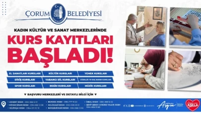 Kurs kayıtları başladı.