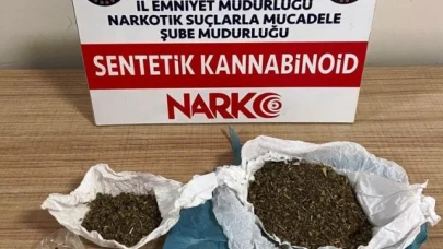 Kütahya'da şüphe üzerine durdurulan araçta uyuşturucu ele geçirildi