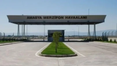 Merzifon Havalimanından bir ayda 86 uçuş gerçekleşti