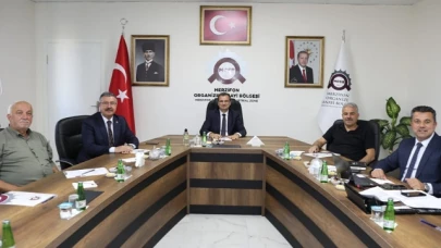 Merzifon OSB Yönetim Kurulu Kaymakam Güldoğan Başkanlığında Toplandı