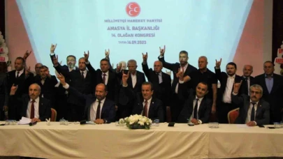 MHP'li Başkan: "Başka partilere giden arkadaşlarımızın yürekleri üç hilal gördüğünde hala çarpmakta"