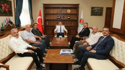 Müteşebbis Heyeti Vali Doruk’u ziyaret etti