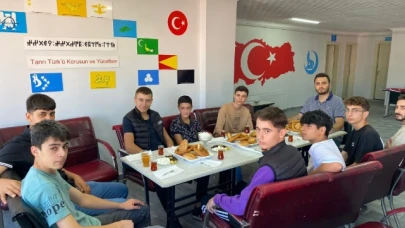 ORTAÖĞRETİMDEN BAŞKANLARA KAHVALTI