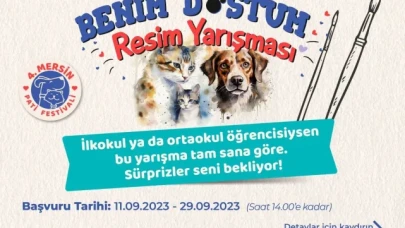 Patili dostlar çocukların hayal gücüyle resmedilecek