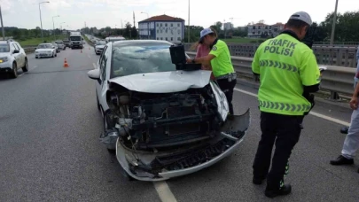 Samsun'da zincirleme kaza