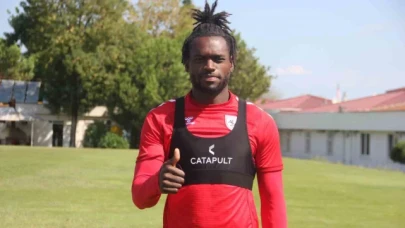 Samsunspor'un golcüsü Dimata: "Hedefim Avrupa'nın en iyi forvetlerinden biri olmak"