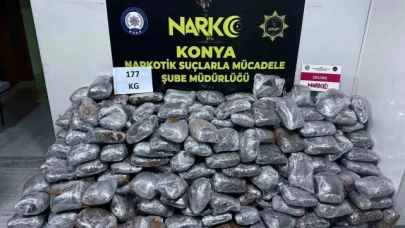Soğan yüklü tırdan 177 kilogram uyuşturucu madde çıktı