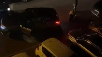 Sokak ortasında kadını darp edip, zorla araca bindirdiler