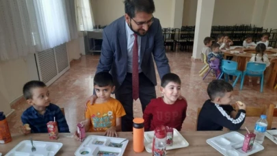 Tam gün eğitime geçiş yapan Kur'an kursu ziyaret edildi