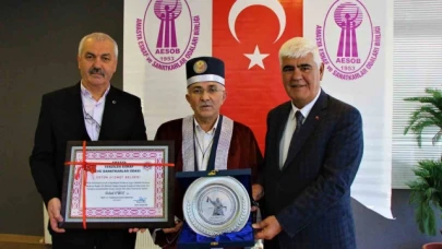 Terziler Federasyonu Amasyalı Celal Cüce'yi 'yılın ahisi' seçti