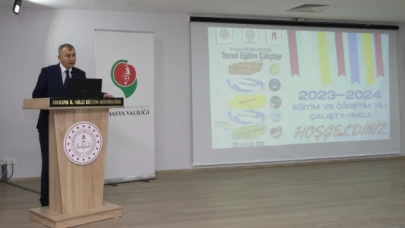 Vali Doruk, Temel Eğitim Çalıştay'ına katıldı