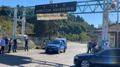 Zonguldak'ta maden ocağında göçük