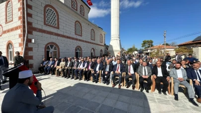Akören Köyü Camii Dualarla İbadete Açıldı