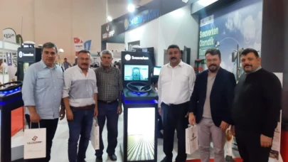 Aktaş ve Yönetimi Fuara katıldı