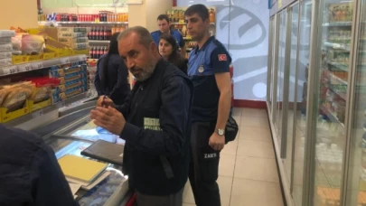 Amasya’da marketler denetleniyor