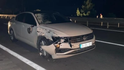 Amasya'da otomobilin çarptığı yaya hayatını kaybetti