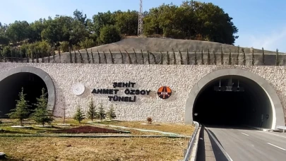 Amasya'da yeni tünele şehit Ahmet Özsoy'un adı verildi