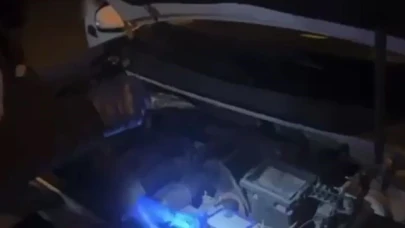 Arama yapılan araçtan 5 ruhsatsız tabanca çıktı