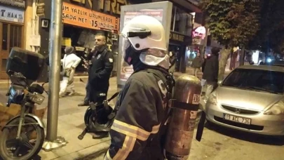 Baca yangını paniğe neden oldu