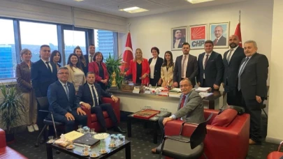 CHP Merzifon İlçe Başkanlığından Genel Merkeze ziyaret