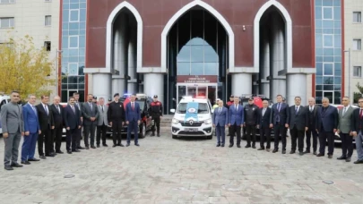 Çorum emniyet teşkilatına 7 yeni araç