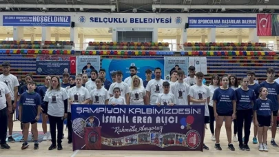 Çorumlu sporcunun ismi şampiyonaya verildi