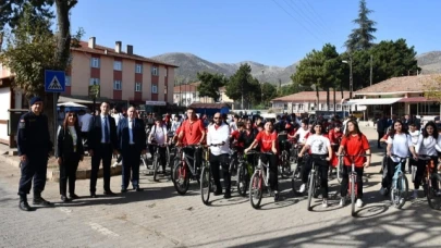 Cumhuriyetin 100. Yılında 100 bisiklet etkinliği gerçekleşti.