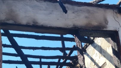 Gümüşhacıköy'e Bağlı Sallar Köyü'nde Yangın!
