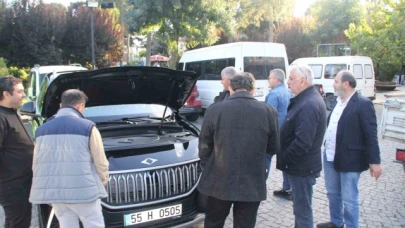 Havza TSO'nun yeni makam aracı TOGG