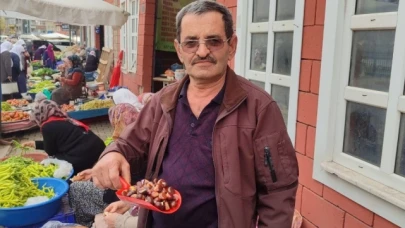 Kışın habercisi kestane, pazara indi