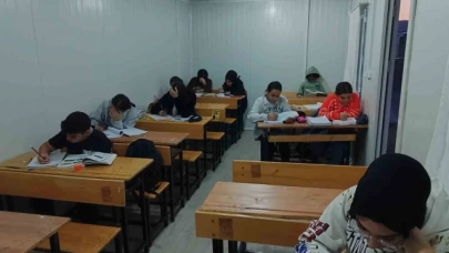 Konteyner kentte etüt merkezi açıldı