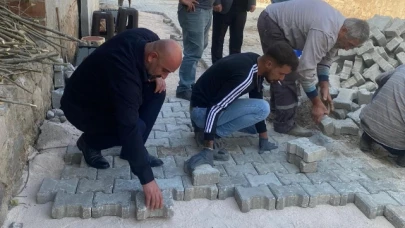 Köy Yollarında Çalışmalar Başladı