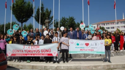 Merzifon Sağlık İçin Yürüdü