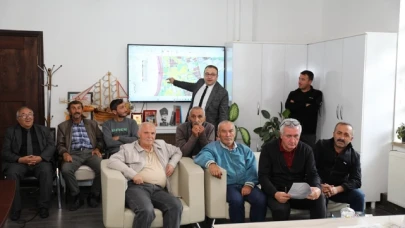 Muşruf Köyü sakinleri ile bir araya geldi