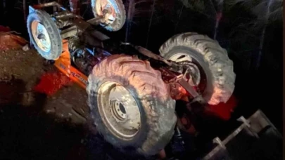 Orman işçisi traktörün altında kaldı