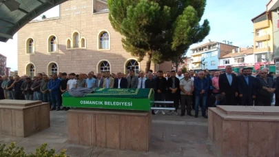 Osmancık Muhtarlar Derneği Başkanı Delibaş son yolculuğuna uğurlandı