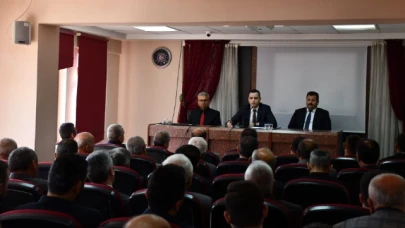 Personel Toplantısına Katıldı