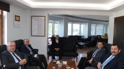 Rektör'den Gümüşhacıköy Müftülüğüne ziyaret
