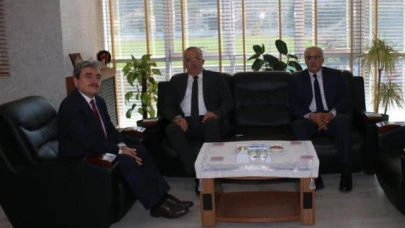 Rektör Turabi İl Milli Eğitim Müdürü Tükmen İle Görüştü