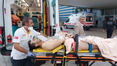 Samsun'da fabrikada patlama: 2 yaralı