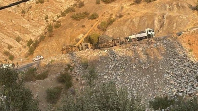Şırnak'taki askeri araç devrildi: 2 yaralı
