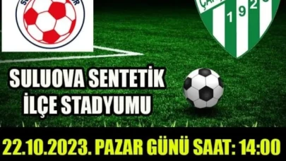 Suluova Sebatspor Çarşamba Spor ile Karşılaşacak
