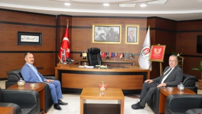 Türkmen’den Rektör Turabi’ye ziyaret