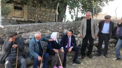 Vekil Karagöz Hamamözü Köylerini Gezdi