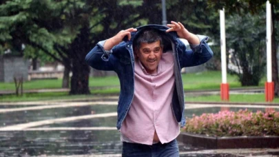 Yağmur yağdı, havalar 10 derece soğudu