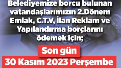 30 Kasım son gün
