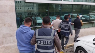 Akaryakıt hırsızlığından 5 kişi tutuklandı